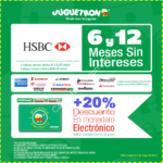 Oferta HSBC: 6 o 12 meses sin intereses y 20% en monedero electrónico en Juguetron