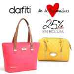 25% de descuento en Dafiti por el Día de las Madres en bolsas