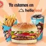 50% de descuento en hamburguesas de Sixties dentro del sitio Hellofood