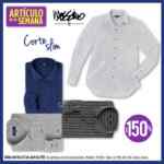 Artículo de la semana Suburbia: camisa Mossimo corte slim en $150