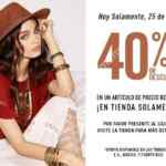 40% de descuento en Forever 21 sólo hoy sábado 25 de abril!