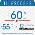 Promoción Aldo Conti 60% ó 55% de descuento y 12 Meses sin intereses
