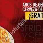 Aros de cebolla y cerveza de barril GRATIS en TGI Fridays si mencionas la promoción
