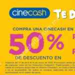 50% de descuento en palomitas y refresco grandes si compras una tarjeta Cinecash en Cinépolis