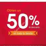 50% de descuento en toda la tienda en Cloe