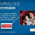 Boleto Gratis para Cinemex comprando $200 en Galerías Mazatlán