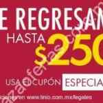Cupón Linio Venta Especial: $250 de devolución con el código ESPECIAL250