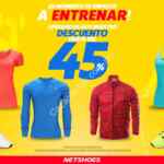 45% de descuento en productos de entrenamiento en Netshoes