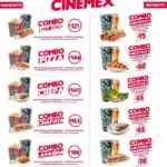 Nuevos combos Cinemex 2015 con y sin boleto incluido desde $55
