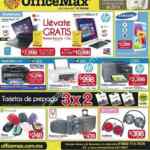 En Office Max 3x2 tarjetas prepagadas Spotify solo hoy