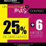 Promoción de aniversario en joyerías Bizzarro: 25% de descuento + 6 meses sin intereses