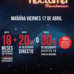 Venta Nocturna Sanborns Mañana viernes 17 de abril, hasta 30% de descuento o 18 meses sin intereses