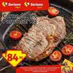 Soriana oferta del día 4 de abril: carne para asar de res a $84.90 el kilo