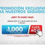 $1000 pesos de descuento en hoteles y paquetes en Best Day sólo hoy y mañana