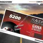 Compra llantas de camión Bridgestone o Firestone y recibe vale de $200 y hasta 10% de descuento en cupón
