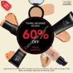 60% de descuento en todas las bases Studio en e.l.f. sólo hoy 31 de mayo