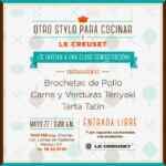 Clase de cocina GRATIS en Otro Stylo con Le Creuset