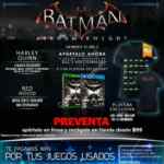 Preventa Batman Arkham Knight en Game Planet, recibe 2 DLC's y una exclusiva playera