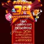 Cupón de 20% de descuento en Kidzania Cuicuilco por 3er aniversario