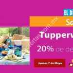 Jueves 7 de mayo Día Especial Centro Santa Fe con 20% de descuento en Tupperware