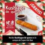Compra un Super Ichiban en Teriyaki San y recibe gratis Kushiage de queso
