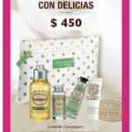 Cosmetiquera con delicias de la temporada L'Occitane por $450 pesos