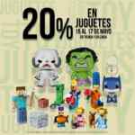 Del 15 al 17 de mayo recibe 20% de descuento en juguetes y accesorios coleccionables de Blockbuster Mexico