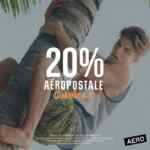 20% de descuento Aeropostale para caballeros del 18 al 21 de mayo (aplica también en Liverpool)