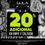 20% de descuento adicional a lo ya rebajado en Gula este fin de semana
