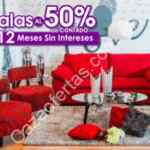 Hoy útimo día de Salas con 50% de descuento o 12 meses sin intereses en muebles Dico
