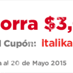 $3000 de descuento + 12 meses sin intereses en motos Italika en Elektra online con cupón
