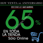 Gran venta de aniversario Aldo Conti online: 65% de descuento en toda la tienda en línea durante 15 días