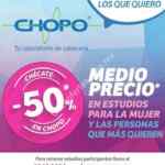 En Laboratorios Chopo 50% de descuento en análisis para mujeres