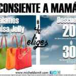 Promoción Día de las Madres Michel Domit: bolsa Jelly de regalo en compras de $1,999