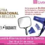 Liverpool Muestra Internacional de la Belleza 2015: secadora y espejo de regalo en compras de $2,800 en perfumería