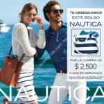 Bolsa GRATIS en la compra de $2,500 o más en tiendas Nautica