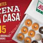 Docena de la casa Krispy Kreme: 6 donas glaseadas + 6 variadas por $145 todos los martes
