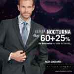Venta Nocturna e Vittorio Forti Neza: 60% de descuento + 25% adicional en toda la tienda