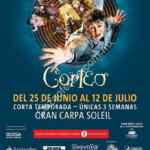 5X4 entradas para show Corteo de Cirque Du Soleil