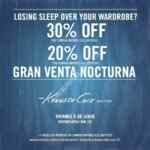 Hasta 30% de descuento en Apertura de Kenneth Cole Querétaro en Boutique Antea