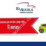 Con Seguros el Aguila 1 mensualidad gratis al contratar un seguro de auto por 1 año