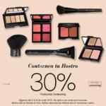 Promoción e.l.f. 30% de descuento en productos contouring