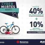 Oferta Cyber martes Martí y Banamex con 40% + 10% de descuento adicional en productos seleccionados
