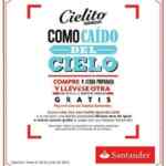 Promoción Cielito Querido Café y Santander: 2x1 en bebidas preparadas en junio