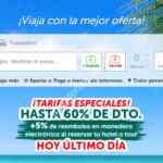 Hoy último día para viajar con hasta 60% de descuento reservando en el sitio de Mexicodestinos