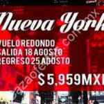 Viaje a NY de 7 días con vuelo redondo por $5959 en Mundo Joven