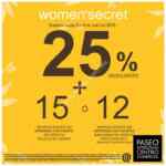 25% de descuento en Womens secret