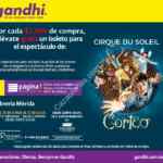 Boleto GRATIS para Cirque du Soleil Corteo por cada $1000 de compra en Gandhi Mérida ($600 si eres miembro página 1)