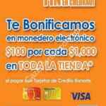 Promoción Chedraui Banorte fin de semana: $100 de bonificación por cada $1,000 de compra