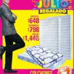 Folleto de ofertas Julio Regalado 2015 del 19 al 25 de junio: colchones en oferta, 3x2 y 2x1 en productos y más